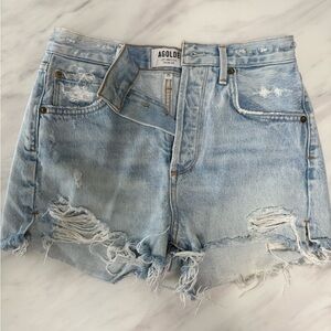 Agolde Sky Blue Denim Jeans